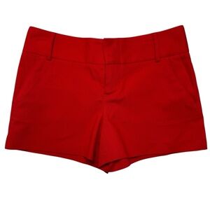 Alice + Olivia Red Cady Women's Shorts sz 4